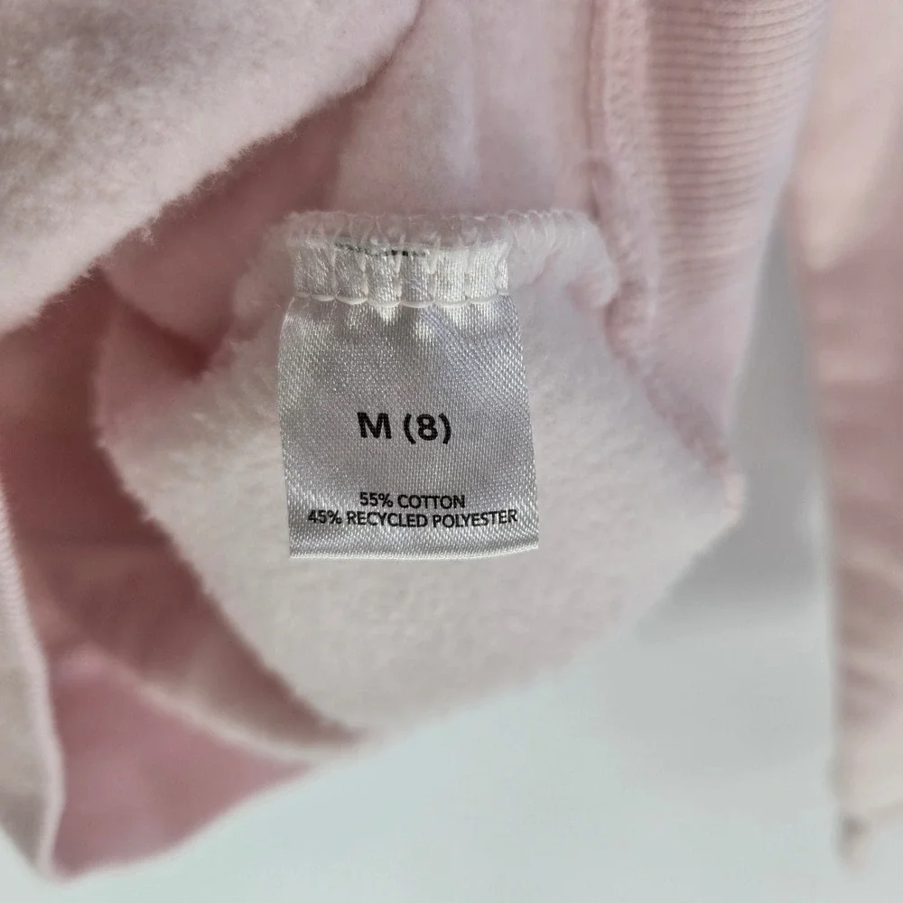 Strawberry Shortcake Hoodie Girls Medium M 8 Pink Fleece Hooded Sweatshirt
